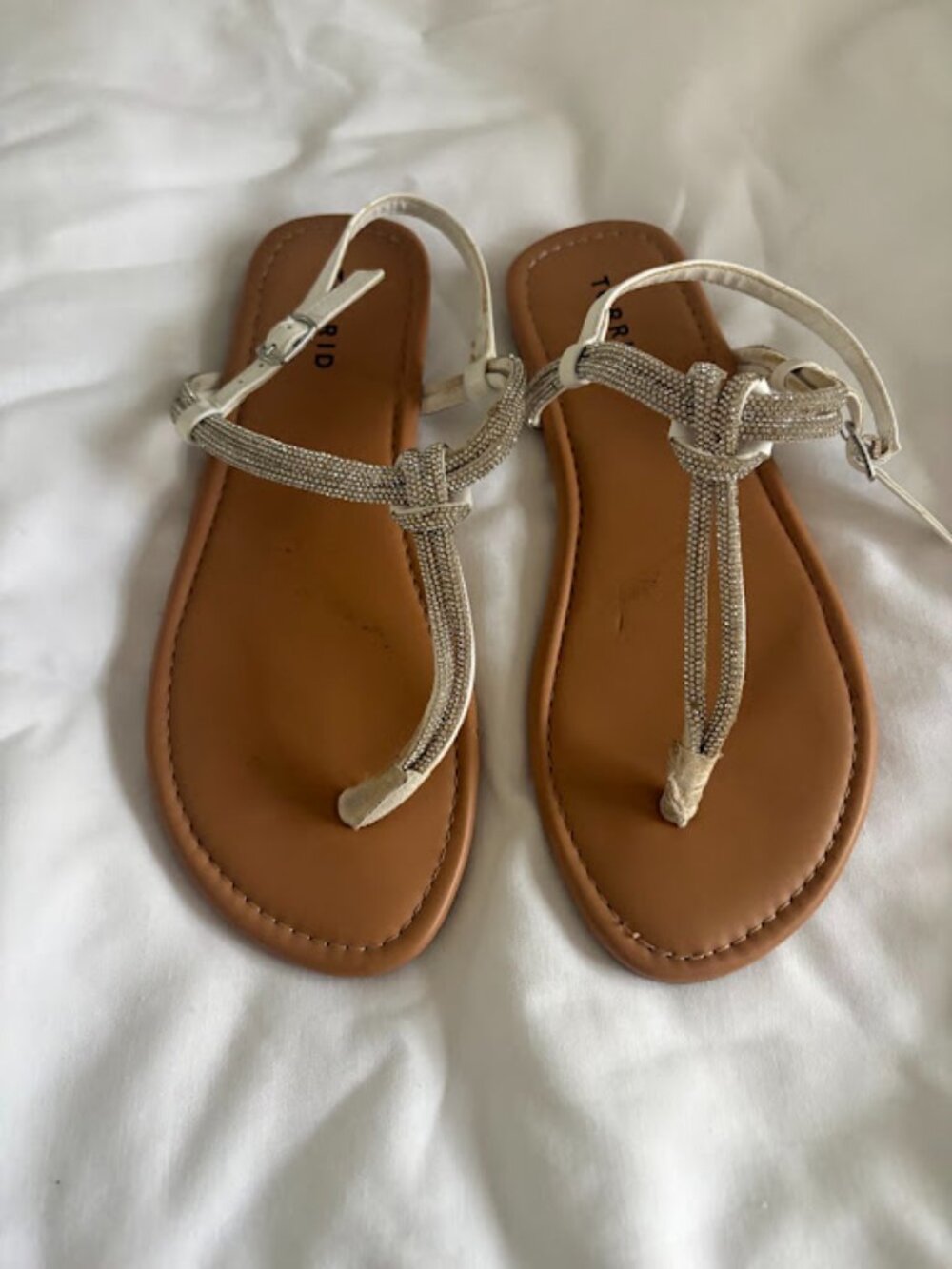 Torrid Size 9 Beaded Sandals